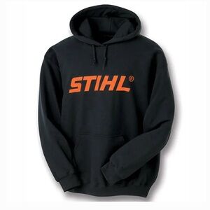 STIHL Logo Black Hoodie Sweatshirt